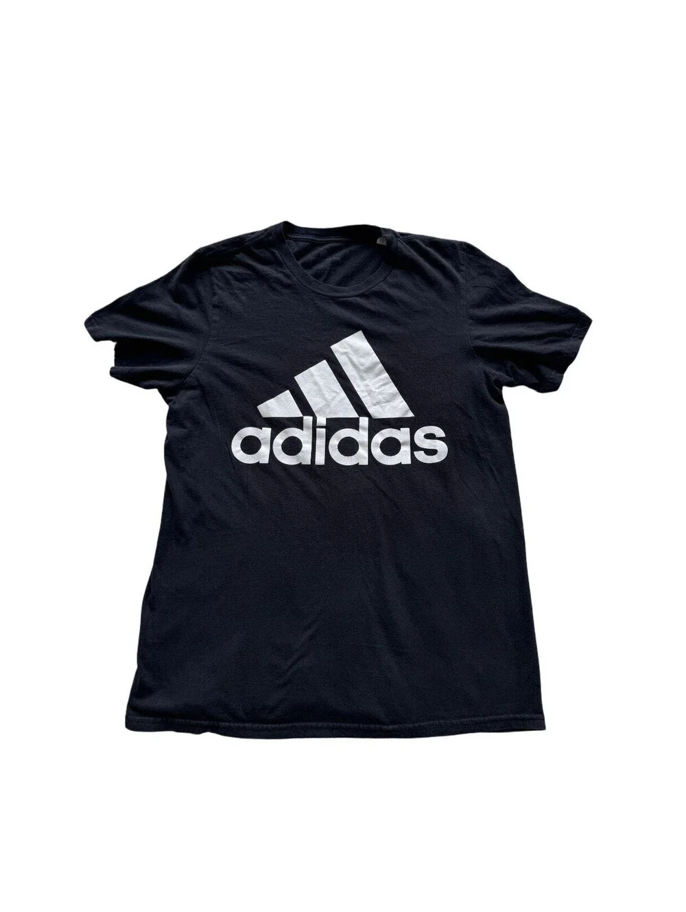 adidas Men's Badge of Sport Tee Black T-Shirt Size M